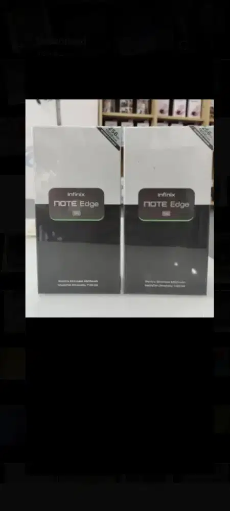 Infinix note edge 5G 8/256 layar lengkung