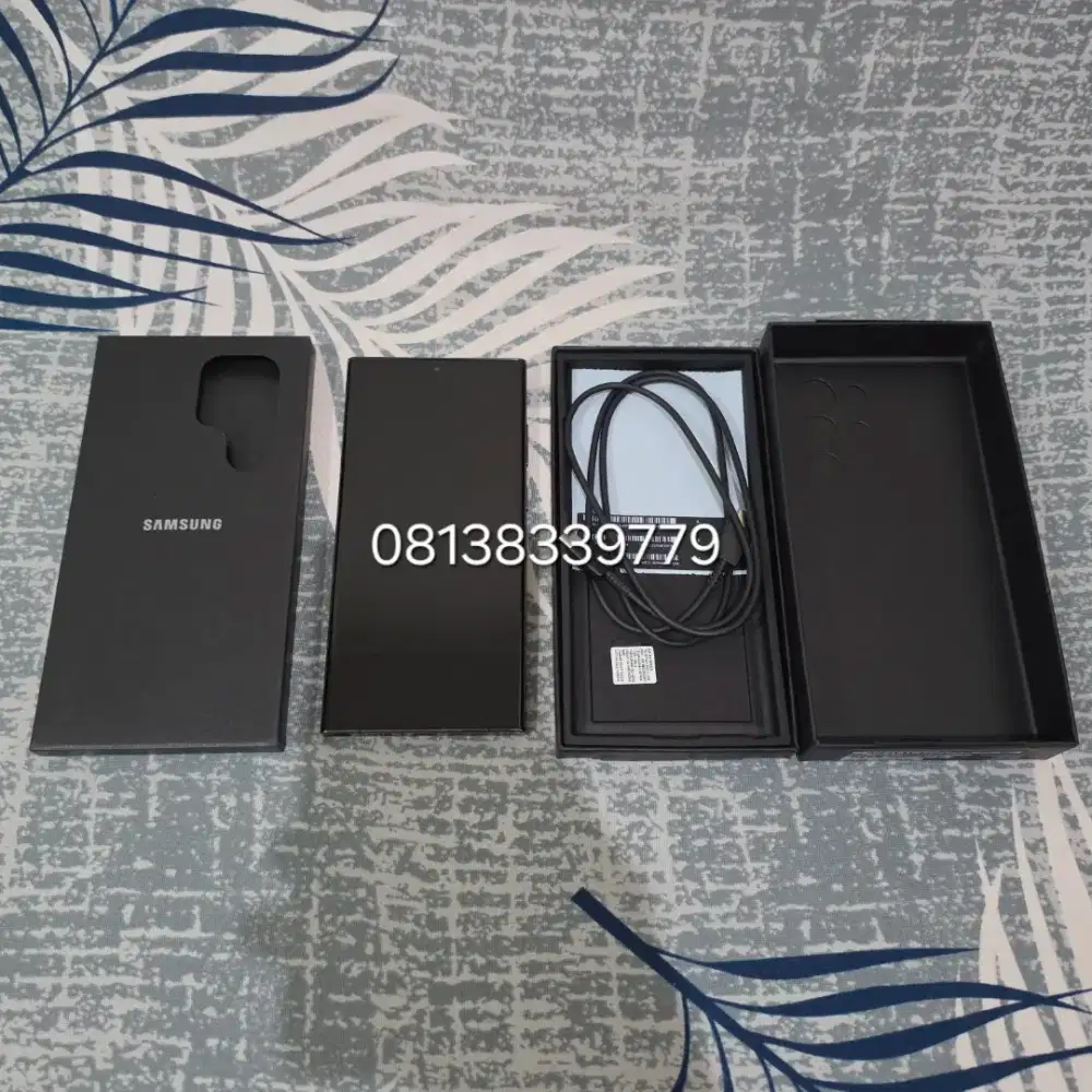 Samsung S23 Ultra 512GB/12GB Black Resmi SEIN Indonesia Fullset Ori