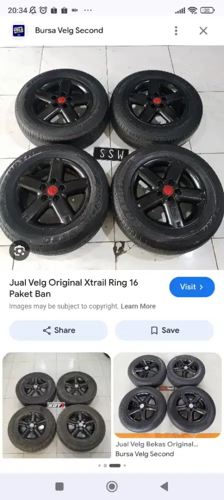 Ban Dunlop 205/50 r 16 seken bunga tebal