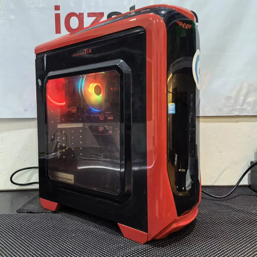PC SSD CORE I7 8/256 SSD NO MINUS SIAP PAKAI MAINBOARD MSI SIAP PAKAI