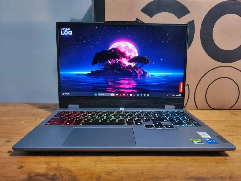 LOQ 15IRX9 i5-13450HX 12/512GB RTX 4050 6GB FHD 144Hz Garansi 2027