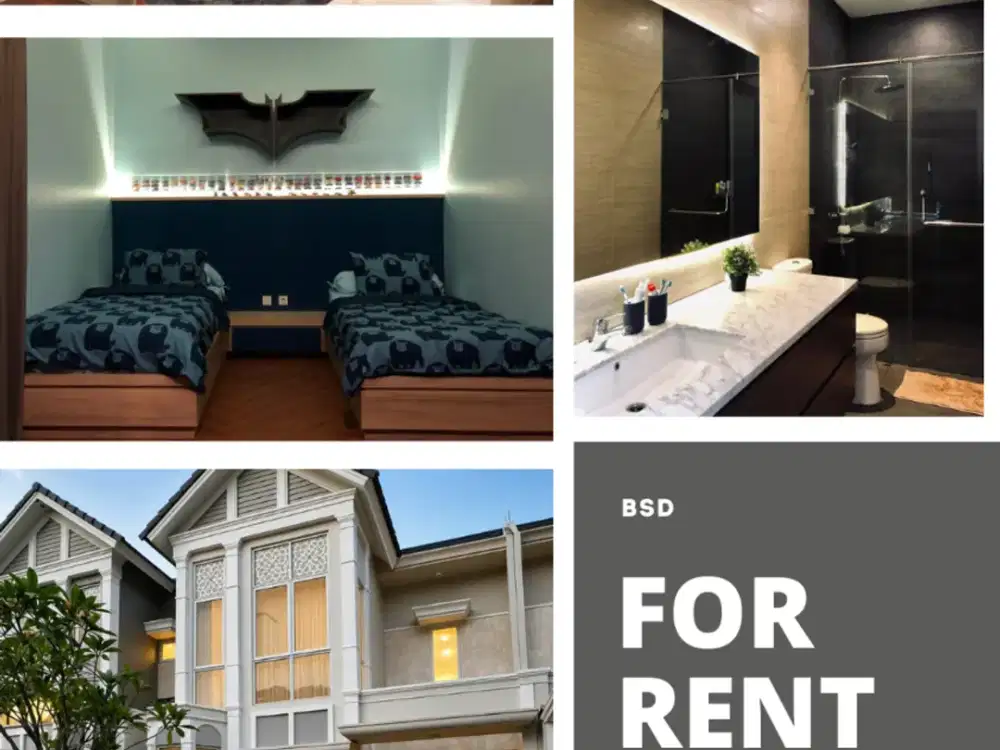 Disewa Rumah interior Cluster Caspia The Icon BSD City Tangerang