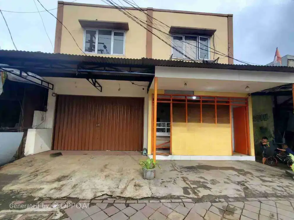 Disewakan Cepat Ruko 2 Lantai Lokasi Ramai di Pinggir Jalan Raya Poris Indah Tangerang