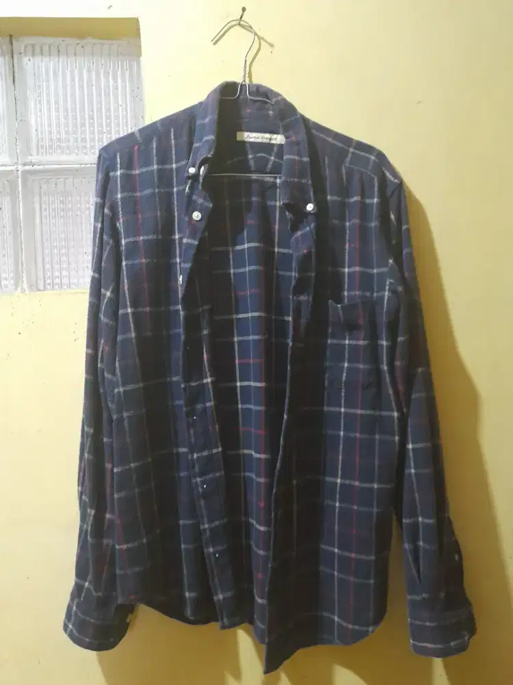 Kemeja flannel Journal Standard size L