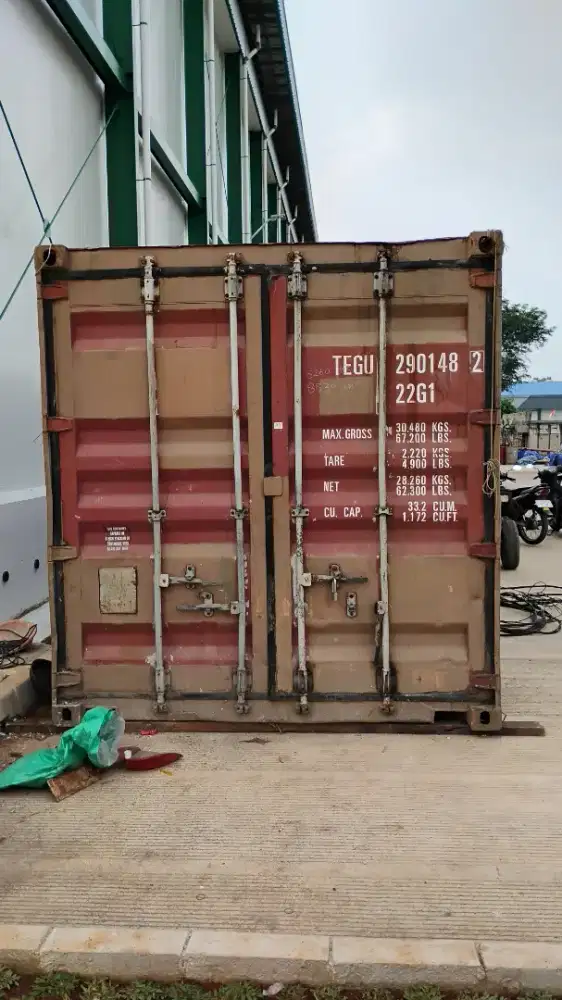 Dijual 2 unit Kontainer