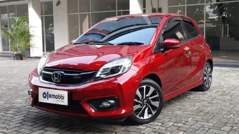 TDP 6,JT, Honda Brio 1.2 RS Bensin-MT Merah 2018