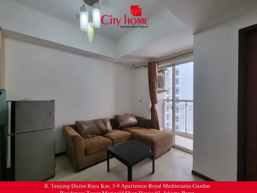 Disewakan - 1 BR Royal Mediterania Garden Apt at Podomoro City