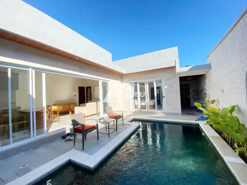 KBP1613 Brand New Minimalist Modern 3-Bedroom Villa With a Quiet and Safe Area In Sanur