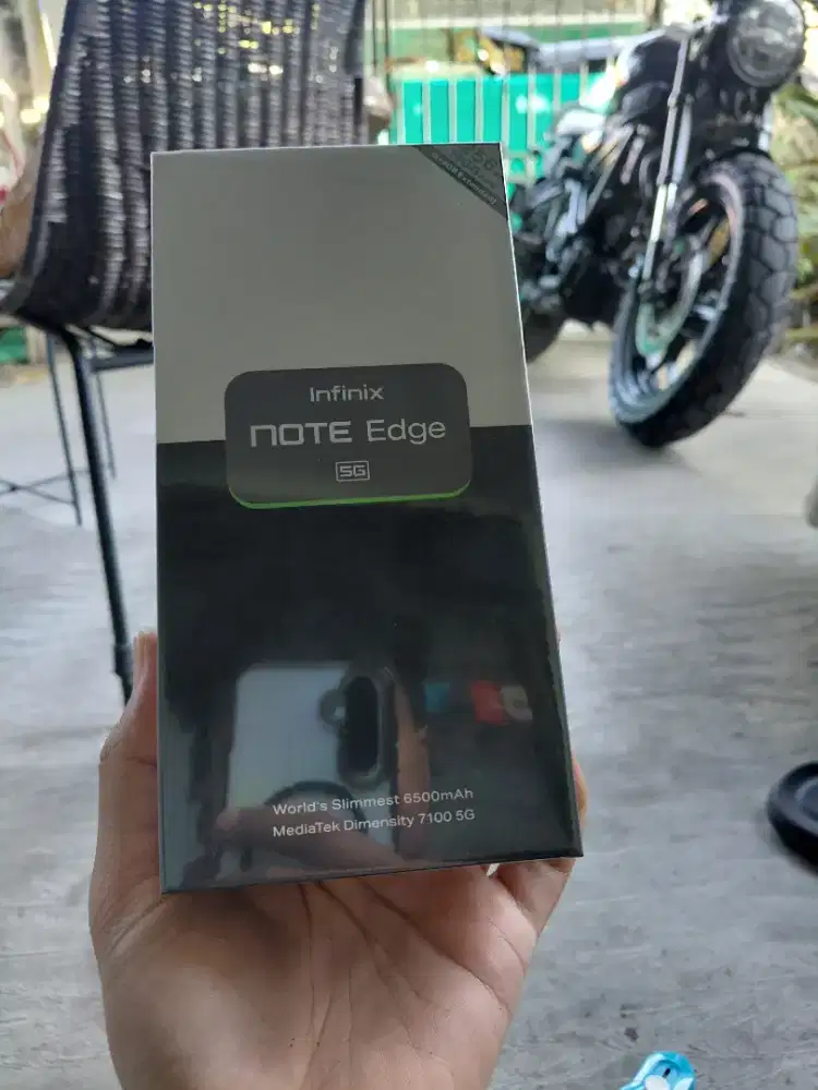 Infinix note edge 8/256gb Baru segel