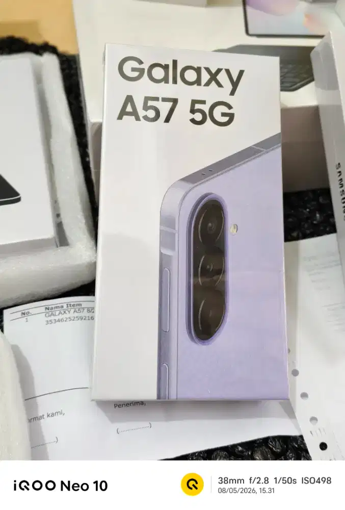 SEGEL BNIB !! Samsung Galaxy A57 5G 8/256GB / LILAC / Garansi Resmi