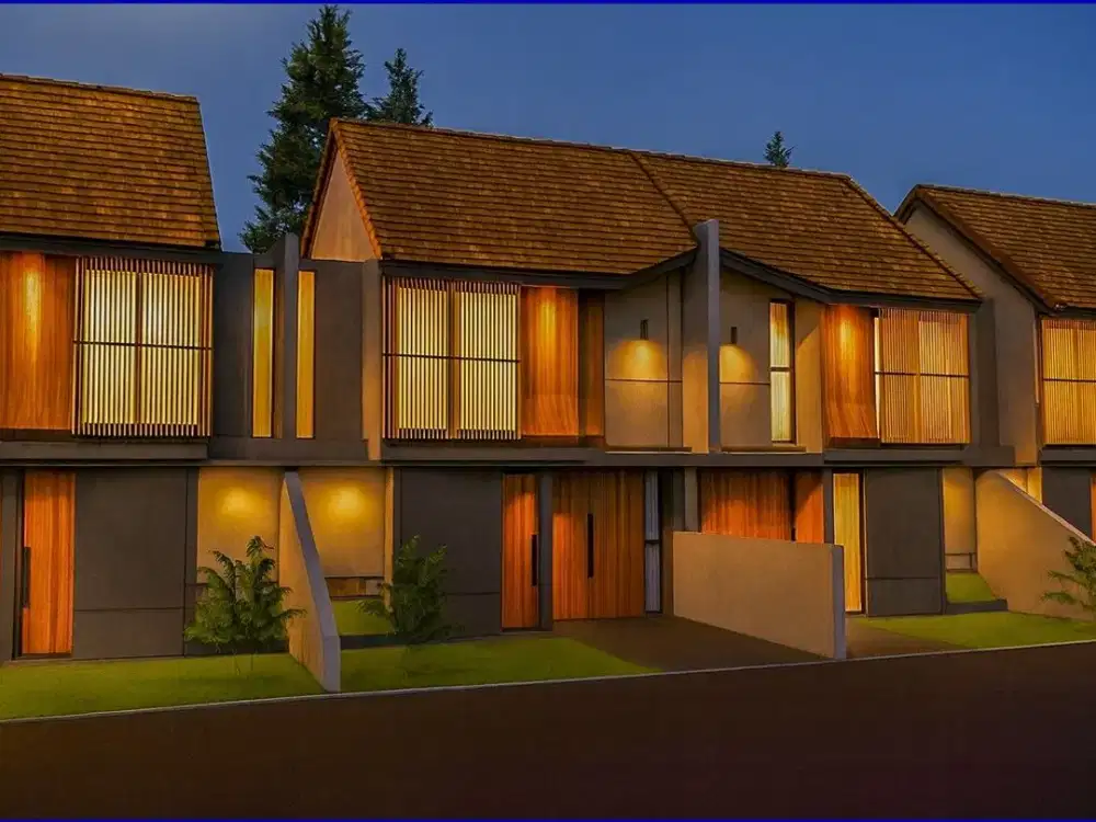 Dijual Rumah Jogja Dekat Pasar Kolombo Gaya Tropis Type 90