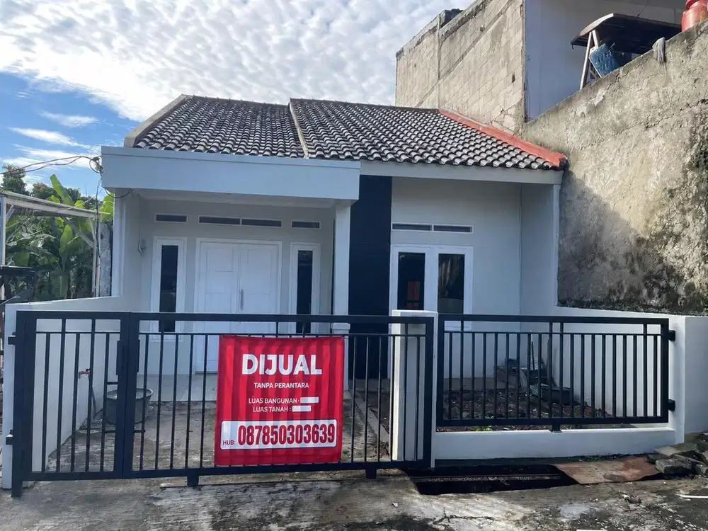 DIJUAL CEPAT RUMAH MURAH STRATEGIS DI CILEBUT DEKAT DENGAN STASIUN