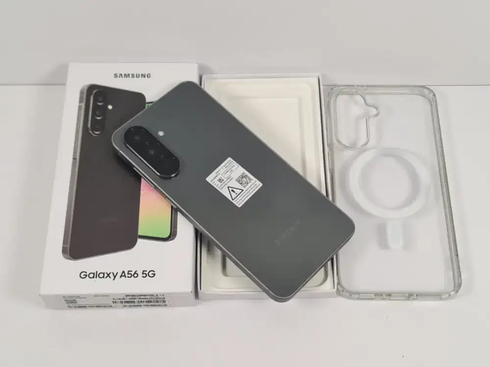 Samsung Galaxy A56 5G NFC 8/256 mulus fullset Garansi SEIN