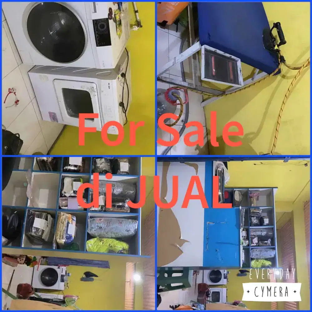DiJual Borongan Usaha Laundry