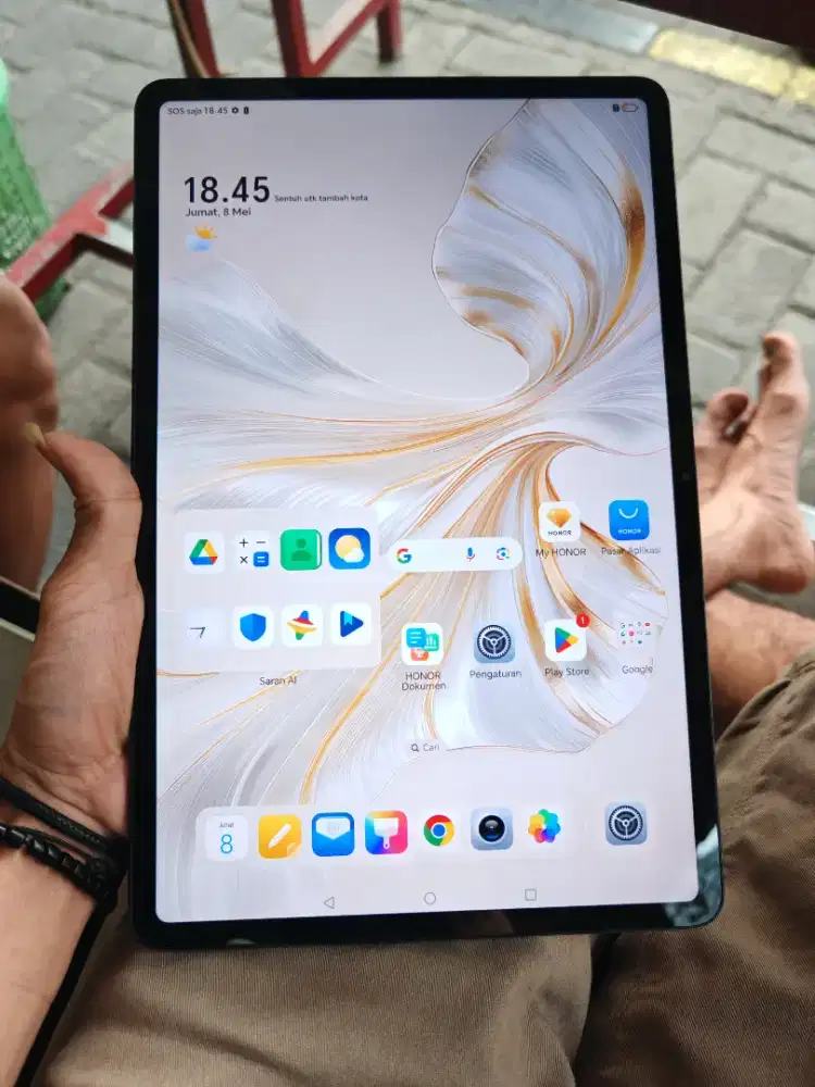 Honor pad 9 8/256 wifi cell normal
