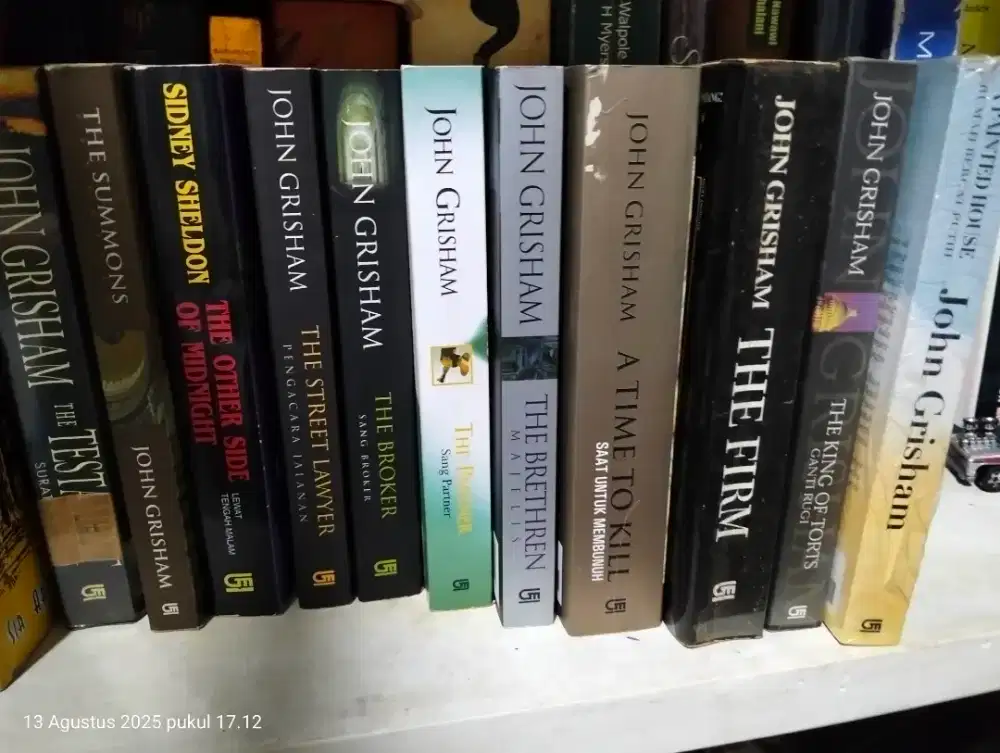 Novel jhon grisham