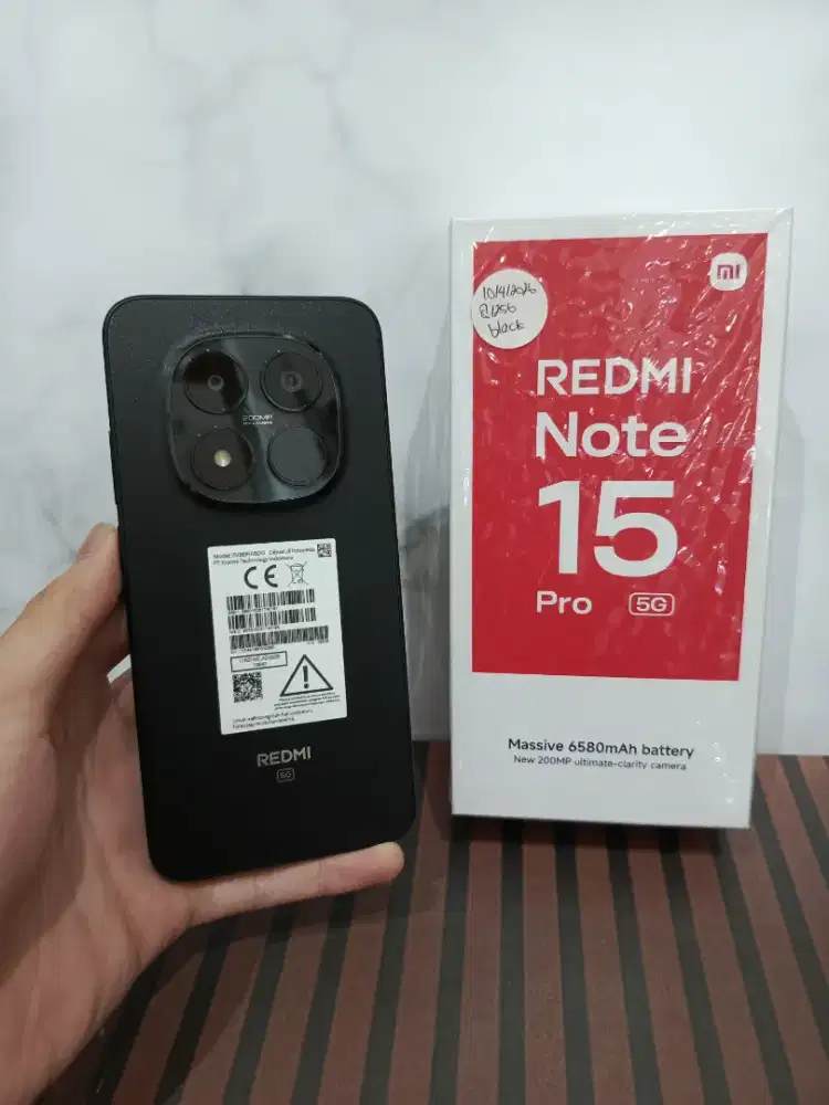 Xiaomi Redmi Note 15 Pro 5G 8/256 Sebulan Pembelian Like New