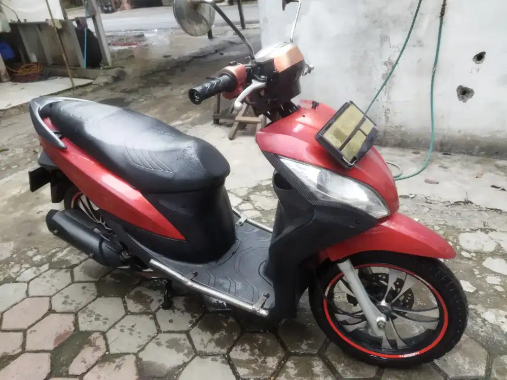Honda Spacy 2011 merah kalcer