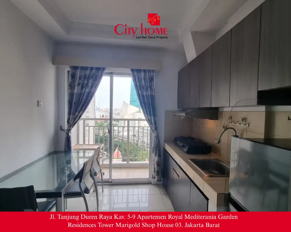 Disewakan apartemen medit 2 furnished  bagus