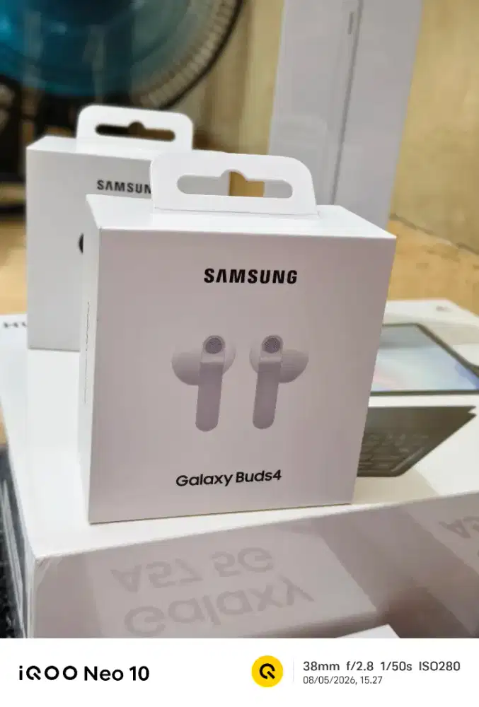 NEW SEGEL !! Samsung Buds4 ANC / Putih / Garansi Resmi 1 Tahun