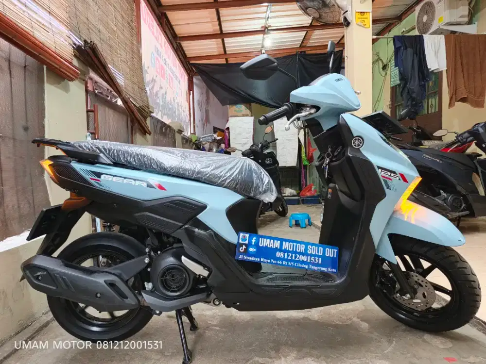 KM 6K YAMAHA GEAR ULTIMA 2025 BLN 10 BS TT 2024 DI CILEDUG HARGA PAS