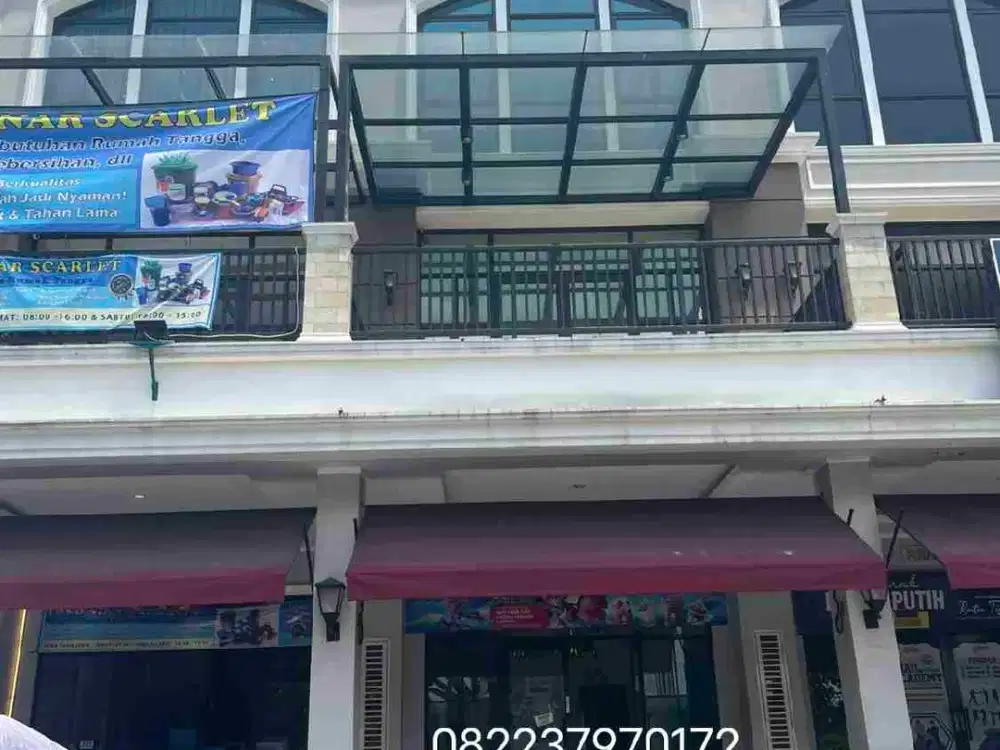 Disewakan Ruko Cantik Strategis Scarlet 3 Lantai di Summarecon Bekasi