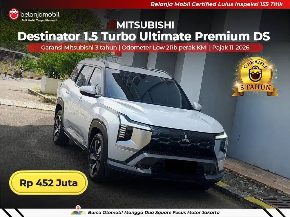 [ LOW KM 2RB ] Mitsubishi Destinator 1.5 Ultimate Premium DS 2025/2026