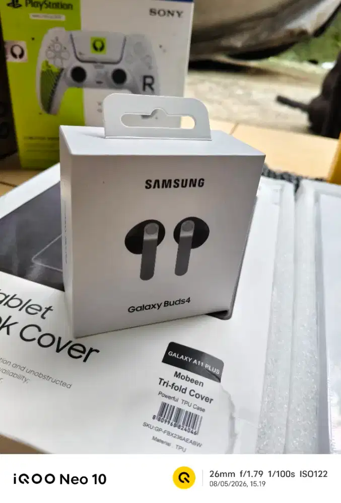 New BNIB !! Samsung Galaxy Buds4 Black / SEGEL 100% / Garansi Resmi