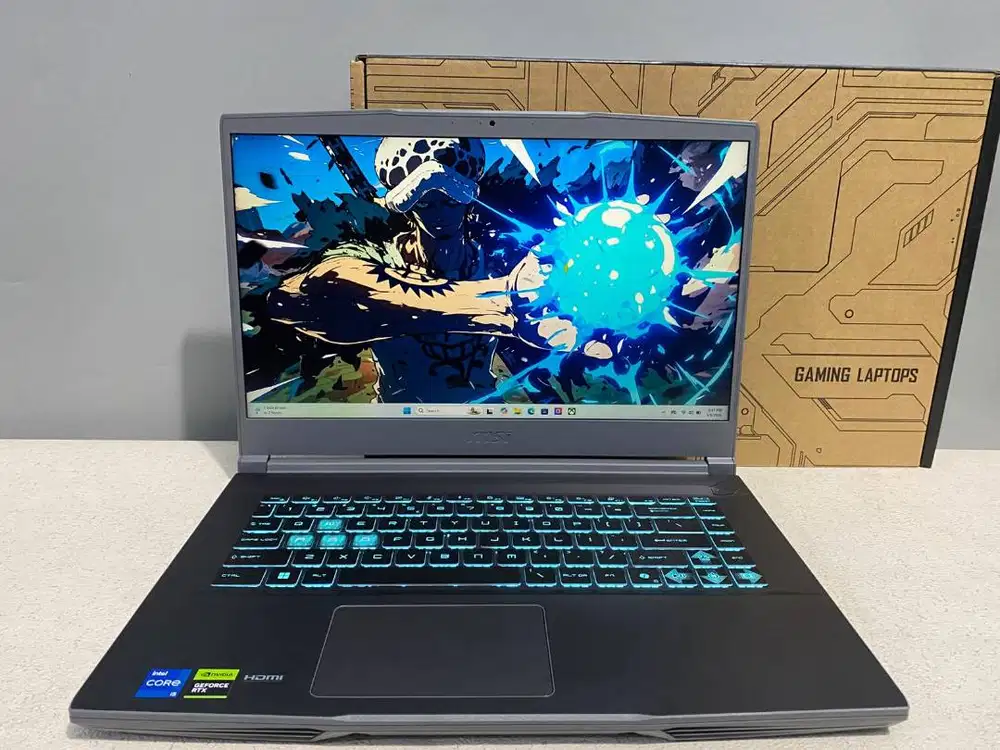 MSI Thin 15 i5 Gen 13 RTX 3050 4GB Garansi 2028
