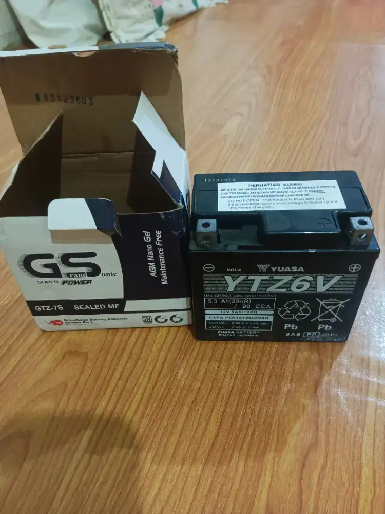 Jual aki bekas GS