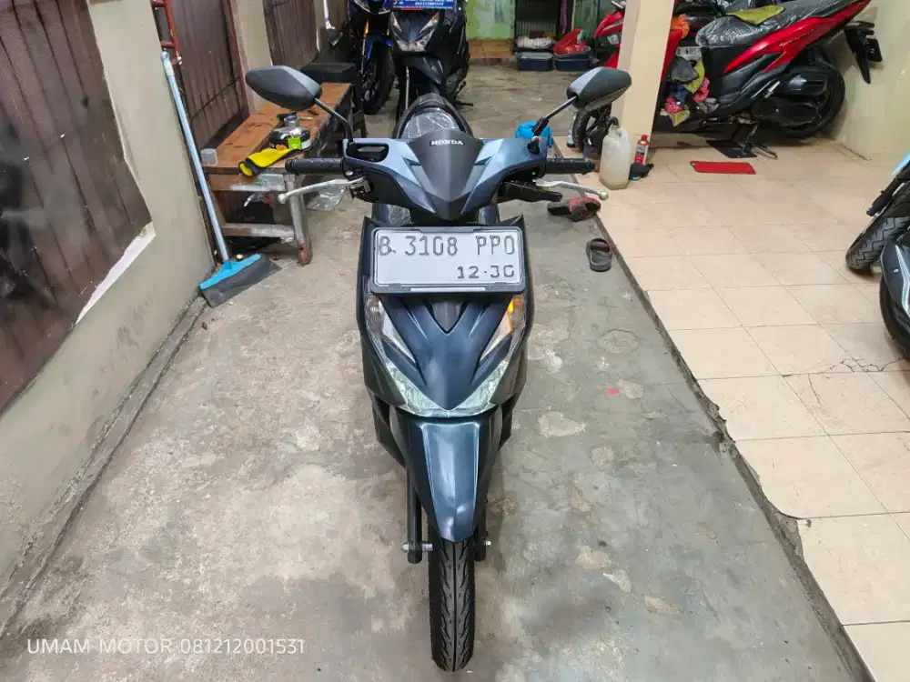 BLN 12 HONDA BEAT DELUXE 2025 KM 5K BS TT 2024 DI CILEDUG HRGA PAS ORI