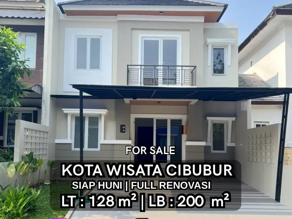Jual Rumah mewah di Kota Wisata Cibubur