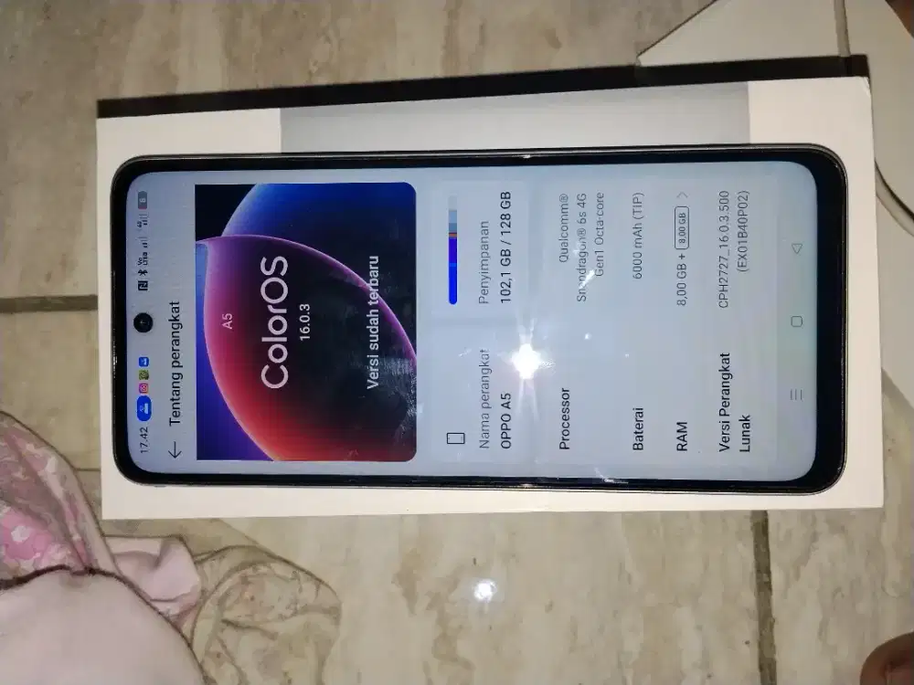 Oppo A5 2025 fullset