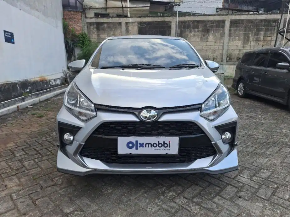 DP MURAH Toyota Agya 1.2 TRD Sportivo Bensin-AT 2021 Silver CYCFD