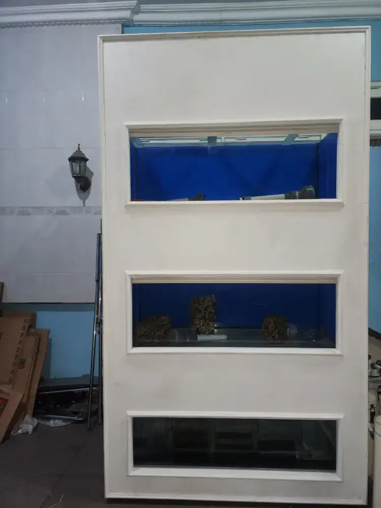 Aquarium rak susun sump filter