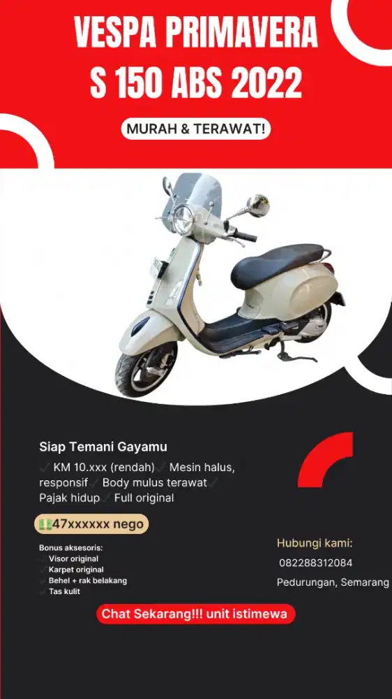 Vespa Primavera Like New