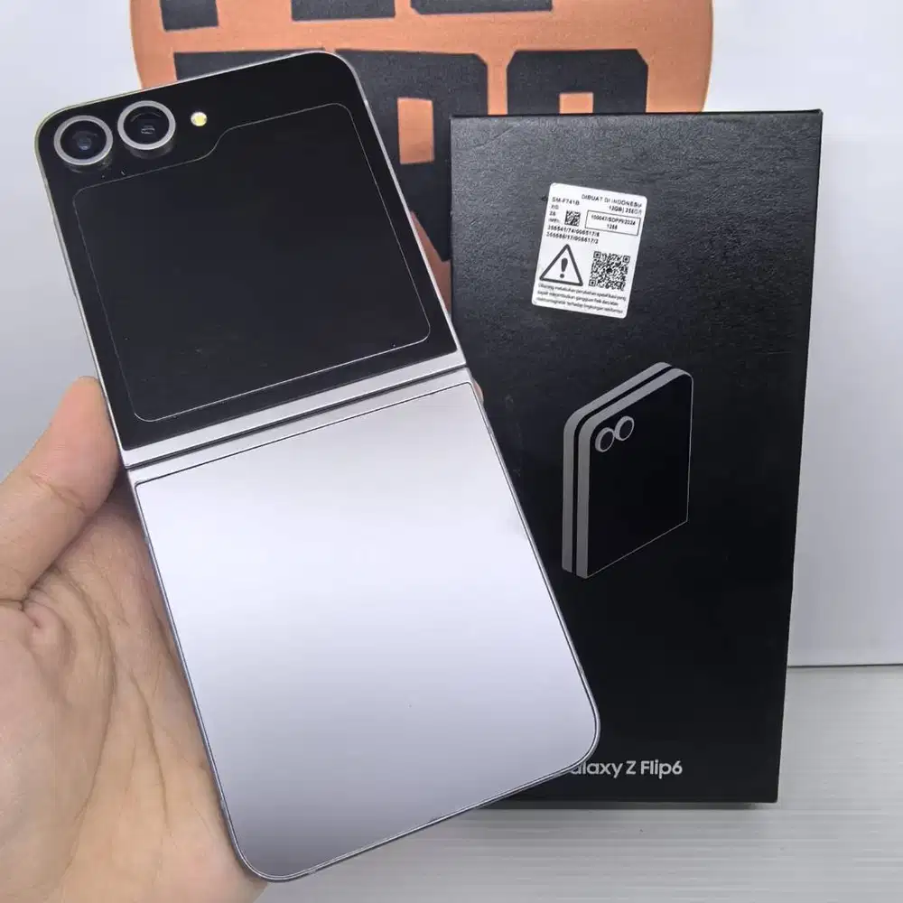 Samsung Z Flip 6 12/256 Silver FULLSET Mulus No Minus