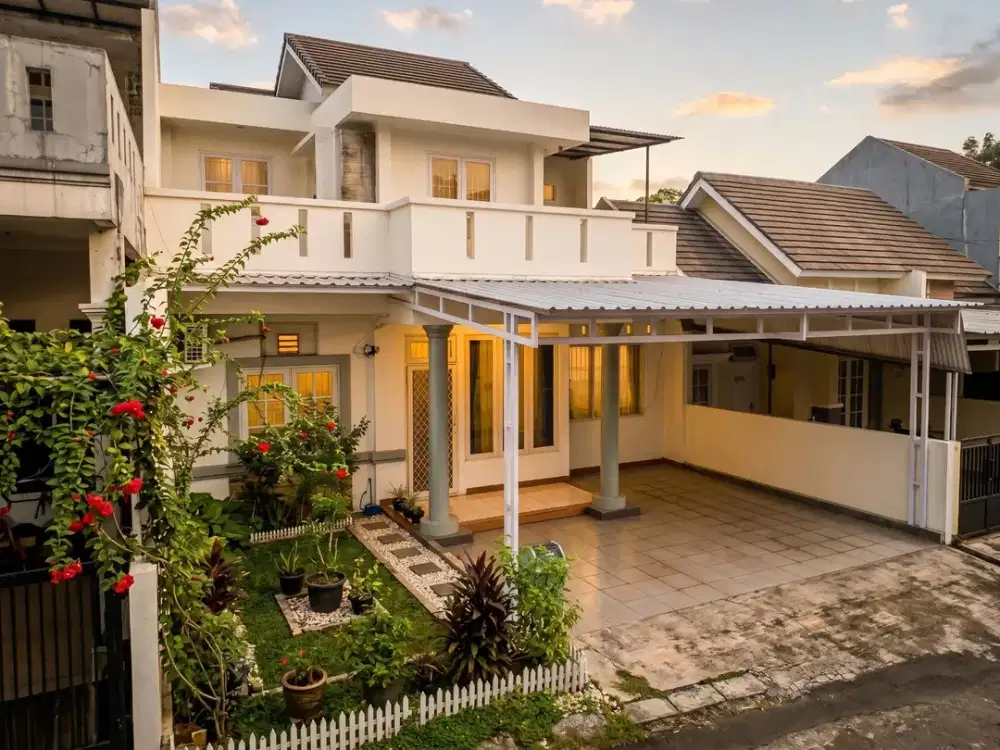 TURUN HARGA! Rumah 2 Lantai Baru Renovasi di Modern Hill Pondok Cabe (LT 135/LB 150) SHM Siap Huni