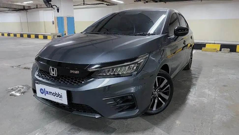 DP MURAH Honda City 1.5 Hatchback RS Bensin-AT 2021 Abu-Abu CUBID