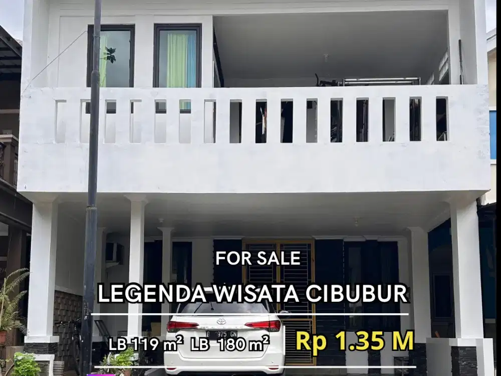 Jual Rumah Legenda Wisata Cibubur