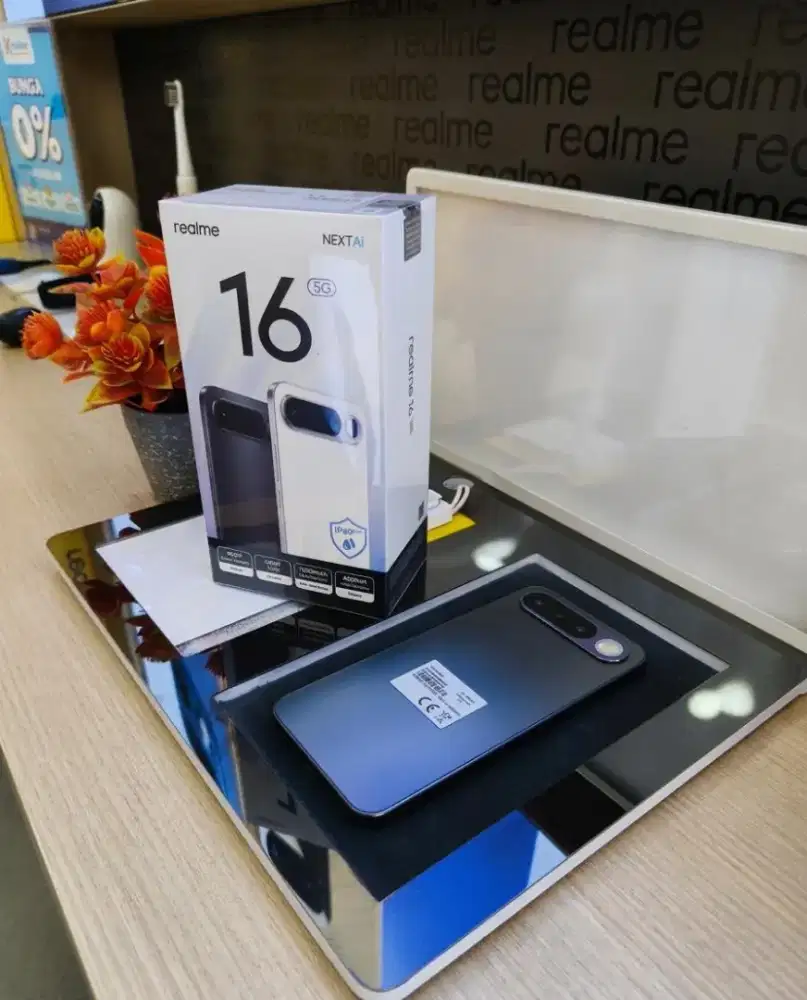 REALME 16 5G TERBARU READY BISA CICILAN SYARAT KTP AJA COD GRATIS
