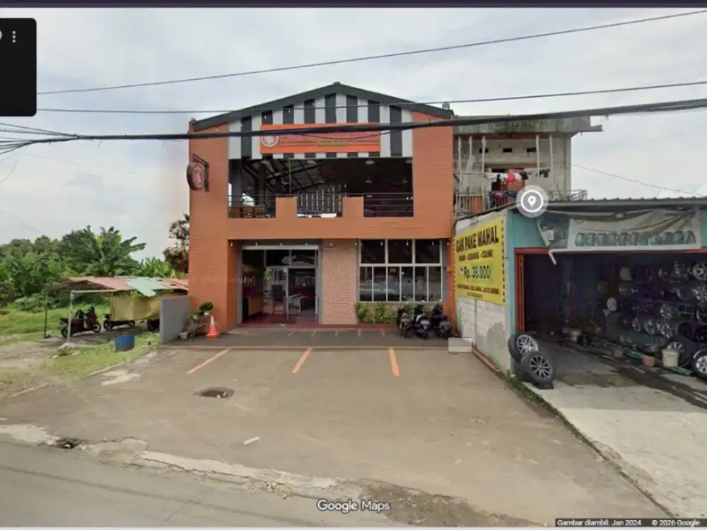 EX RESTO Luas 300 Ruko Ruang Usaha Disewakan di Cibinong Sukahati Bogor