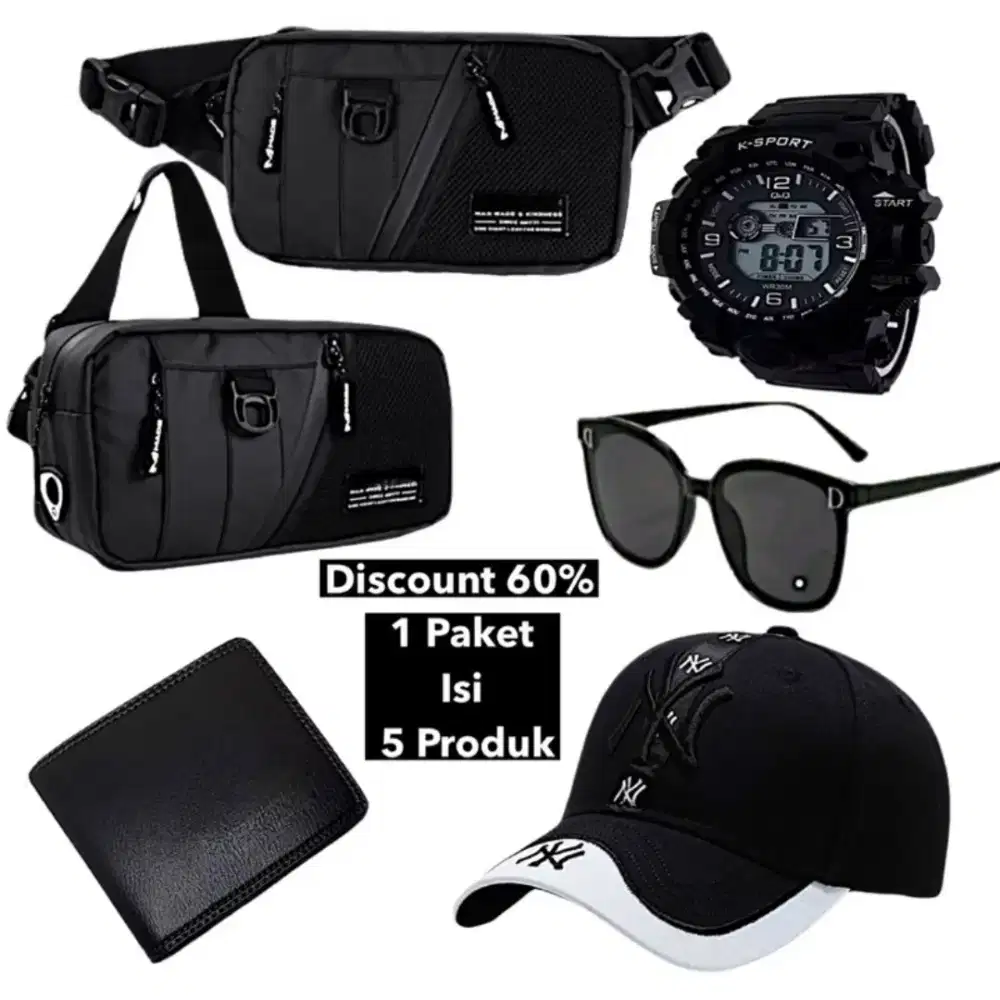 Bayar di tempat Promo 1 Paket isi 5 Produk COD.