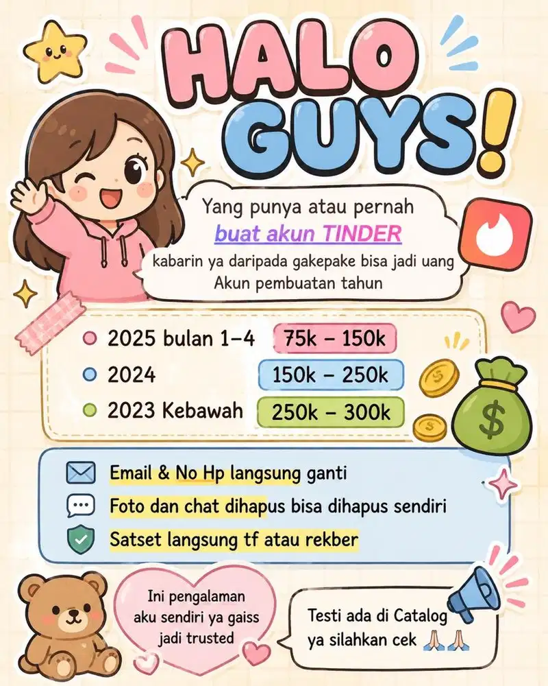 Beli Akun Tinder