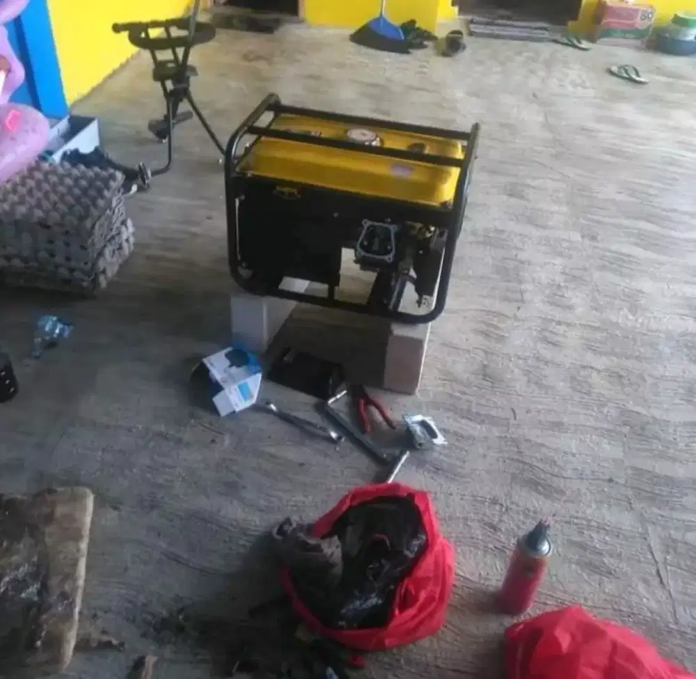 Perbaikan Genset Kompresor Molen