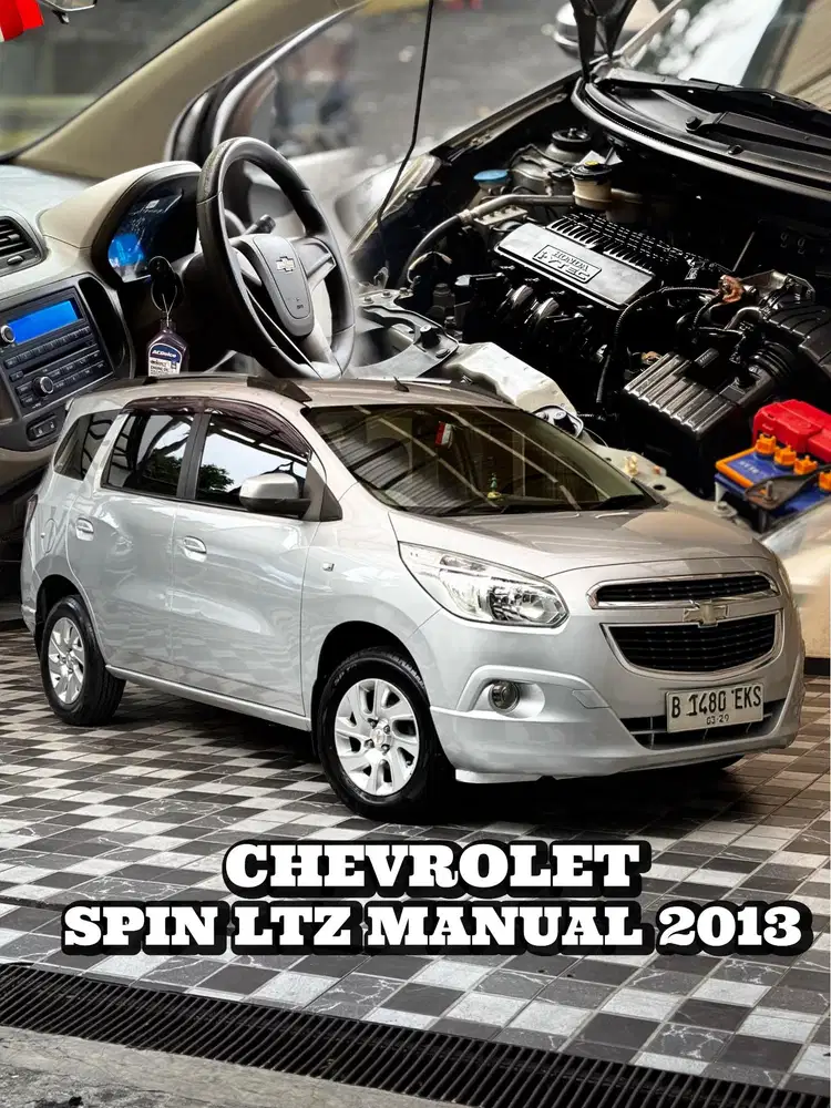 Chevrolet Spin LTZ MT Manual 2013 Tangan Pertama dari Baru