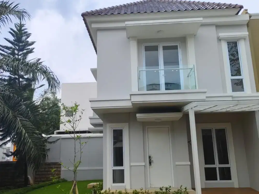 Rumah Lebar 6 Cluster Neew Karelia Gading Serpong, Tangerang