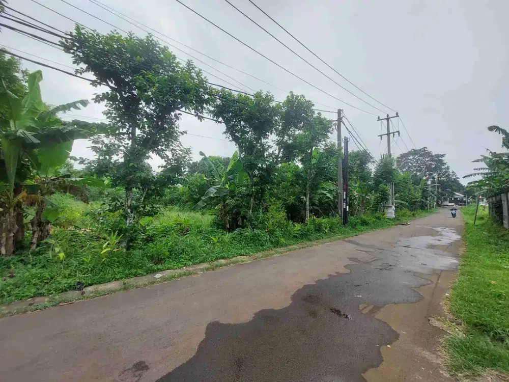 Tanah dekat tol cibubur di leuwinanggung Tapos Depok