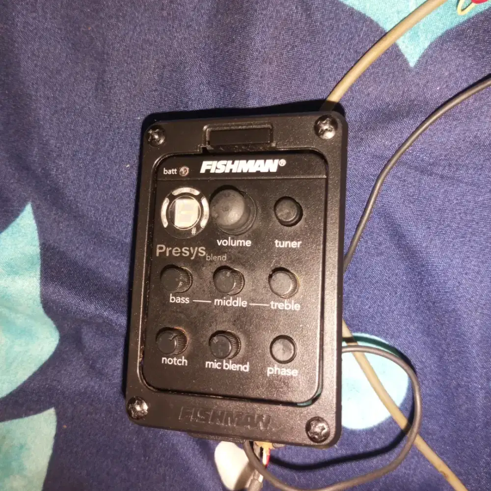 Preamp Fishman aero blend original