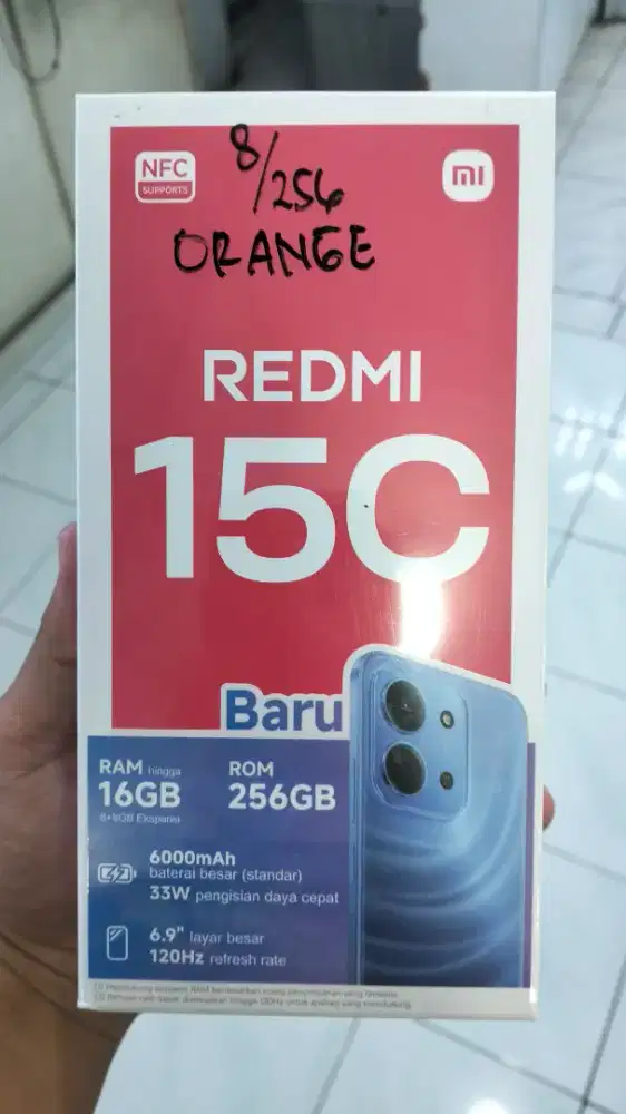 Xiaomi redmi 15c (8/256) new spesial promo